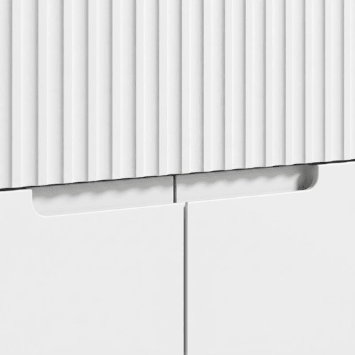 HOMCOM Armário Estreito para Casa de Banho com Gaveta Canelada, Prateleira Aberta, 2 Portas e Prateleira Ajustável, 60x30x91,5 cm, Branco HOMCOM Armário Estreito para Casa de Banho com Gaveta Canelada, Prateleira Aberta, 2 Portas e Prateleira Ajustável, 60x30x91,5 cm, Branco