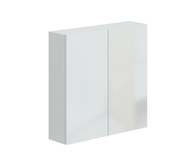 Mueble colgante con 2 estantes de madera nobilitada