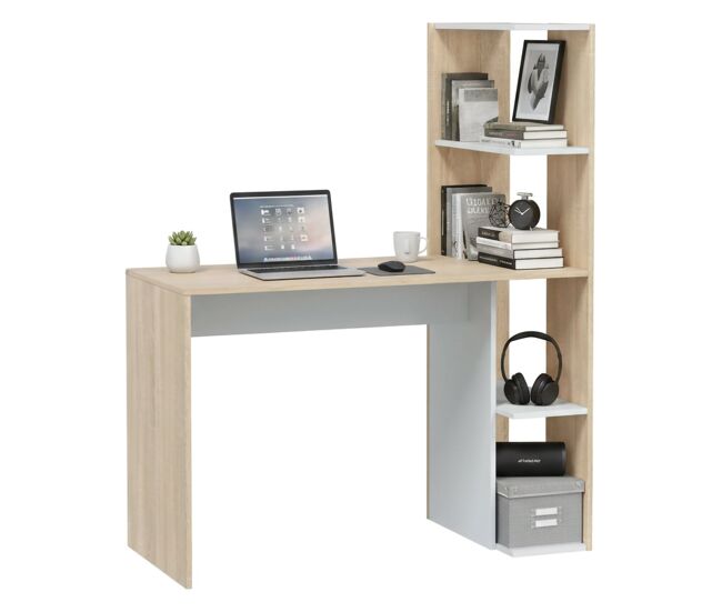 Escritorio 4 estantes en madera aglomerada