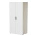 Armario 2 Puertas con Perchero en Madera Aglomerada Armario 2 Puertas con Perchero en Madera Aglomerada Roble