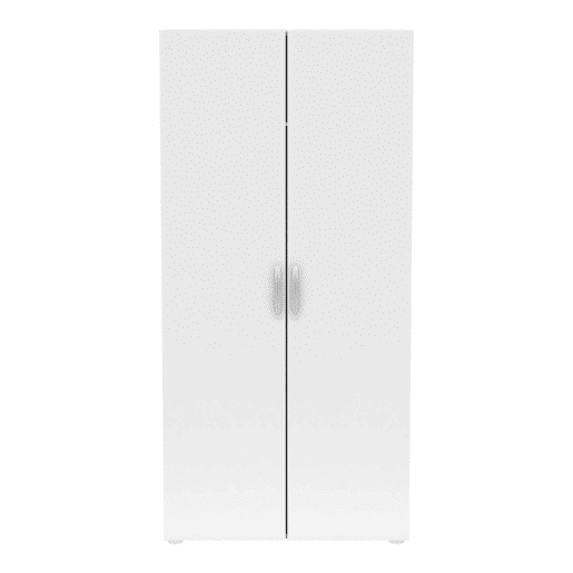 Guarda-roupa 2 Portas Cabideiro em Madeira Nobilitada