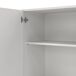Armario Multiusos Grande 4 Estantes en Madera Nobilitada 109 Armario Multiusos Grande 4 Estantes en Madera Nobilitada 109 Blanco