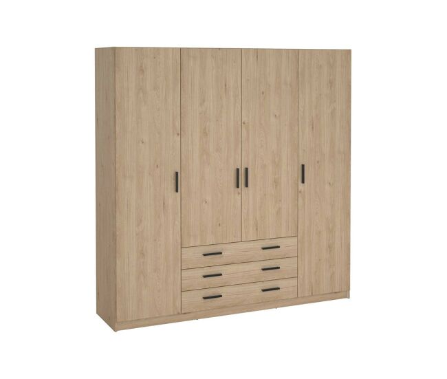 Armario grande de 9 estantes en madera laminada