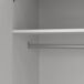 Armario Grande de 9 Estantes en Madera Laminada 196 Armario Grande de 9 Estantes en Madera Laminada 196 Blanco