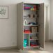 Armario Multiusos 2 Puertas 5 Estantes en Madera Aglomerada Armario Multiusos 2 Puertas 5 Estantes en Madera Aglomerada Roble