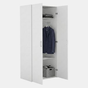 Guarda-Roupa 2 Portas com Cabideiro em Madeira Nobilitada