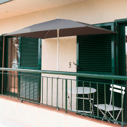 Aktive Guarda-sol retangular 180x120 cm para uso externo UV30