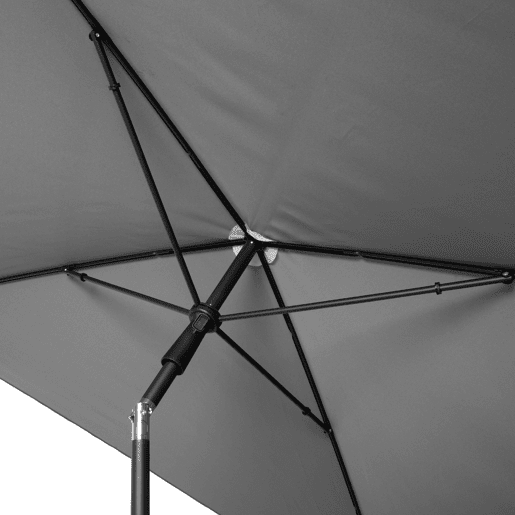 Aktive Guarda-sol retangular 180x145 cm cinza Aktive Guarda-sol retangular 180x145 cm cinza