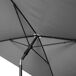 Aktive - Parasol terraza rectangular poliéster 4 varillas Aktive - Parasol terraza rectangular poliéster 4 varillas Gris