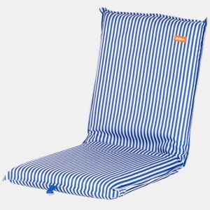 Aktive Cadeira de praia dobrável 40x48x56 cm com listras náuticas