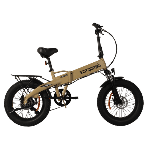 UNIVERCYCLE B1 Bicicletas eléctricas Bateria 48V13Ah 20 Polegadas Pneus Travão a disco hidráulico - Cáqui UNIVERCYCLE B1 Bicicletas eléctricas Bateria 48V13Ah 20 Polegadas Pneus Travão a disco hidráulico - Cáqui