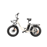 UNIVERCYCLE B5 Bicicletas eléctricas - Motor 250W Bateria 48V13Ah 20 Polegadas Pneus Travão a disco hidráulico - Branco