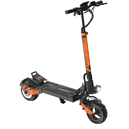 SUMEIDE LIT-Z1 Patinete Elétrico Bateria 48V15,6AH, Freios a Disco, Design Dobrável - Laranja
