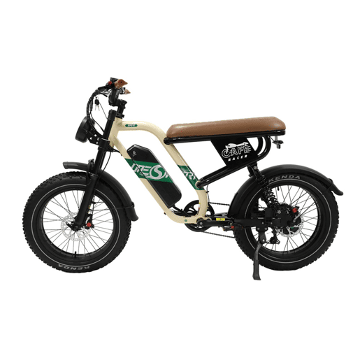 Bicicleta Elétrica MAXTURN W66 - Motor 500W Bateria 48V13.5AH Pneus De 20u201D Travões A Disco óleo - Bege Bicicleta Elétrica MAXTURN W66 - Motor 500W Bateria 48V13.5AH Pneus De 20u201D Travões A Disco óleo - Bege