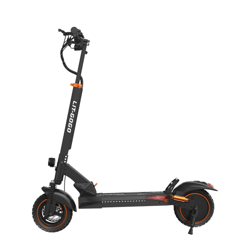 SUMEIDE LIT-M4 Patinete Elétrico Bateria 48V13AH, Freios a Disco, Design Dobrável - Laranja