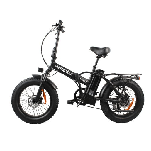 UNIVERCYCLE B3 Bicicletas eléctricas Bateria 48V13Ah 20 Polegadas Pneus Travão a disco hidráulico - Preto