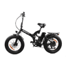 UNIVERCYCLE B4 Bicicletas eléctricas Bateria 48V13Ah 20 Polegadas Pneus Travão a disco hidráulico - Preto
