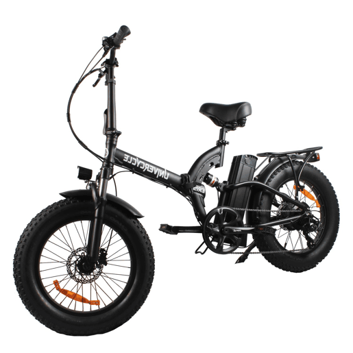 UNIVERCYCLE B4 Bicicletas eléctricas Bateria 48V13Ah 20 Polegadas Pneus Travão a disco hidráulico - Preto UNIVERCYCLE B4 Bicicletas eléctricas Bateria 48V13Ah 20 Polegadas Pneus Travão a disco hidráulico - Preto