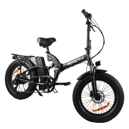UNIVERCYCLE B4 Bicicletas eléctricas Bateria 48V13Ah 20 Polegadas Pneus Travão a disco hidráulico - Preto UNIVERCYCLE B4 Bicicletas eléctricas Bateria 48V13Ah 20 Polegadas Pneus Travão a disco hidráulico - Preto