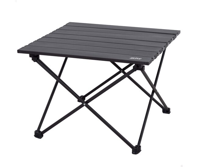 Aktive camping mesa plegable de camping con antivuelco 43x40x31 cm