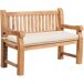 Banco de jardín - Daxon - Madera 120x61 Banco de jardín - Daxon - Madera 120x61 Crema