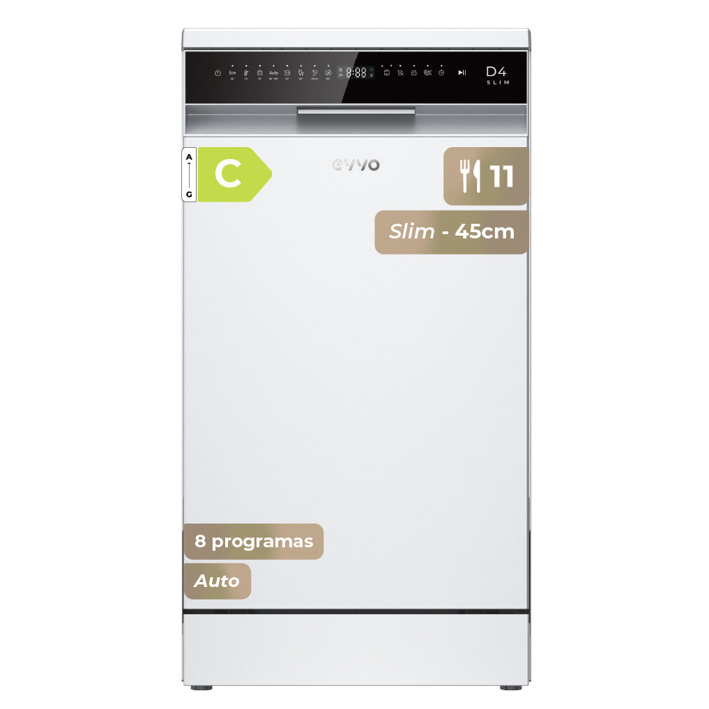 Lavavajillas EVVO D4 Slim