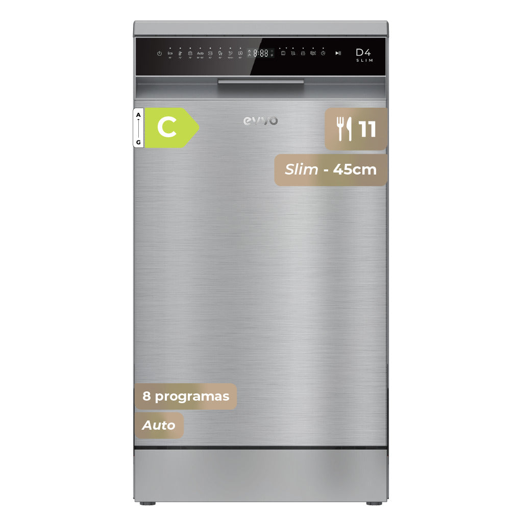Lavavajillas EVVO D4X Slim