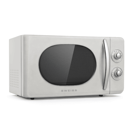Micro-ondas Vintage 20L 700W MOVI8 Bege | 6 Modos de Cozedura, Descongelação, Temporizador 30 Min e Prato Giratório 24,5 cm Micro-ondas Vintage 20L 700W MOVI8 Bege | 6 Modos de Cozedura, Descongelação, Temporizador 30 Min e Prato Giratório 24,5 cm