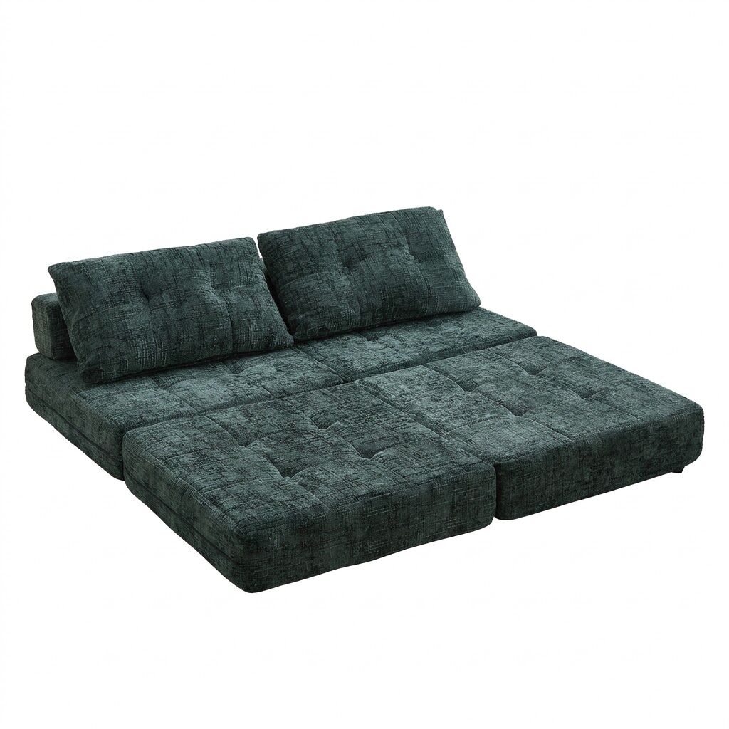 Sillón cama plegable con cojines INFINITELOTH
