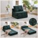 Sillón cama plegable con cojines INFINITELOTH Sillón cama plegable con cojines INFINITELOTH Verde