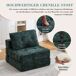 Sillón cama plegable con cojines INFINITELOTH Sillón cama plegable con cojines INFINITELOTH Verde