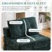 Sillón cama plegable con cojines INFINITELOTH Sillón cama plegable con cojines INFINITELOTH Verde