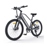 HillMiles MileTrail 1 Bicicletas eléctricas - Bateria 36V13Ah 26 Polegadas Pneus Travões hidráulicos - Cinza