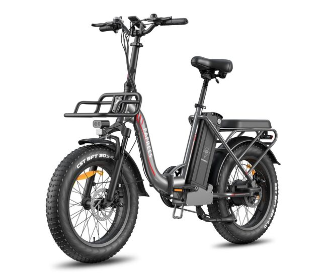 Electric bike fafrees f20 max - batería 48v30ah neumático 20" freno de disco mecánico - gris