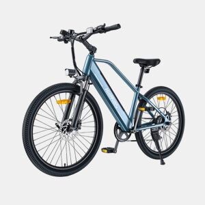 HillMiles MileTrail 1 Bicicletas eléctricas - Bateria 36V13Ah 26 Polegadas Pneus Travões hidráulicos - Azul