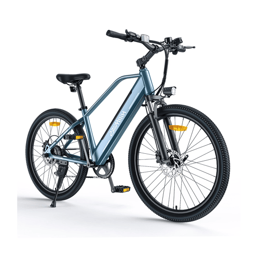 HillMiles MileTrail 1 Bicicletas eléctricas - Bateria 36V13Ah 26 Polegadas Pneus Travões hidráulicos - Azul HillMiles MileTrail 1 Bicicletas eléctricas - Bateria 36V13Ah 26 Polegadas Pneus Travões hidráulicos - Azul