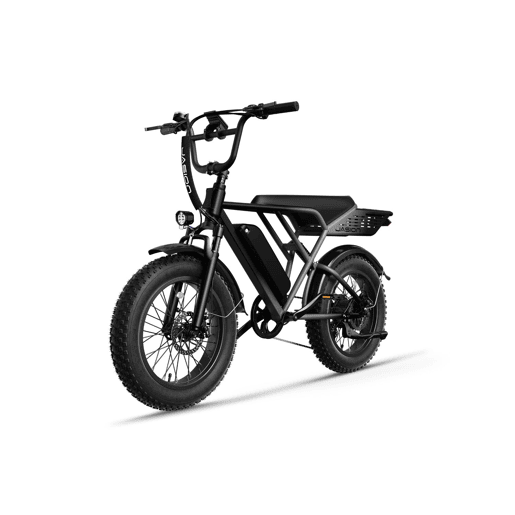 Bicicleta Elétrica JASION RetroVolt - 48V12.5AH Pneus De 20 Polegadas Travões Mecânicos - Cinza Bicicleta Elétrica JASION RetroVolt - 48V12.5AH Pneus De 20 Polegadas Travões Mecânicos - Cinza