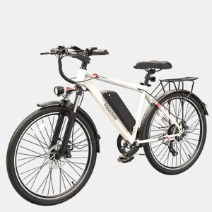 Bicicleta Elétrica HEADEER BK1350 - Bateria 48V13.5AH 26 Travão A Disco - Branco