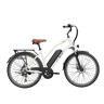 Bicicleta Elétrica JASION CB1 - 36V12.5AH Pneus De 27.5 Polegadas Travões Mecânicos - Branco
