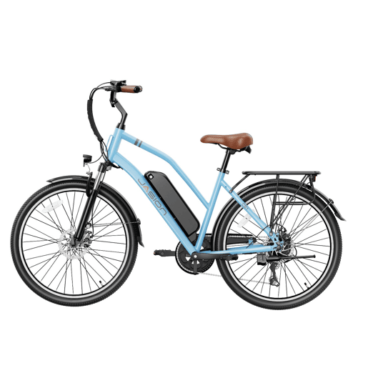 Bicicleta Elétrica JASION CB1 - 36V12.5AH Pneus De 27.5 Polegadas Travões Mecânicos - Azul Bicicleta Elétrica JASION CB1 - 36V12.5AH Pneus De 27.5 Polegadas Travões Mecânicos - Azul