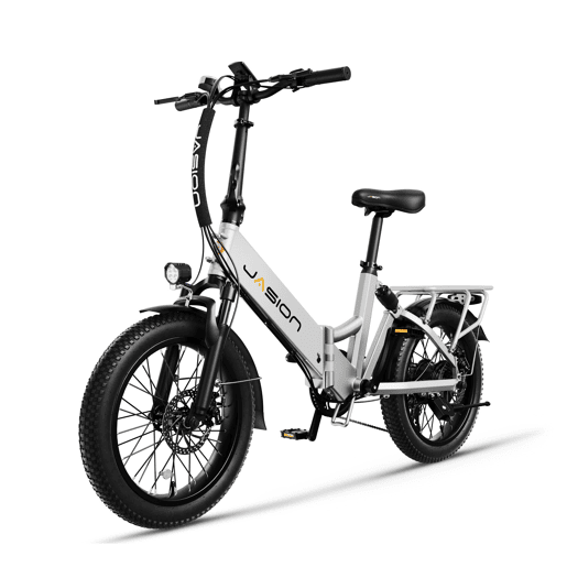 Bicicleta Elétrica JASION EB7 st - Bateria 48V10AH Pneus De 20 Polegadas Travões De Disco Mecânicos - Branco Bicicleta Elétrica JASION EB7 st - Bateria 48V10AH Pneus De 20 Polegadas Travões De Disco Mecânicos - Branco