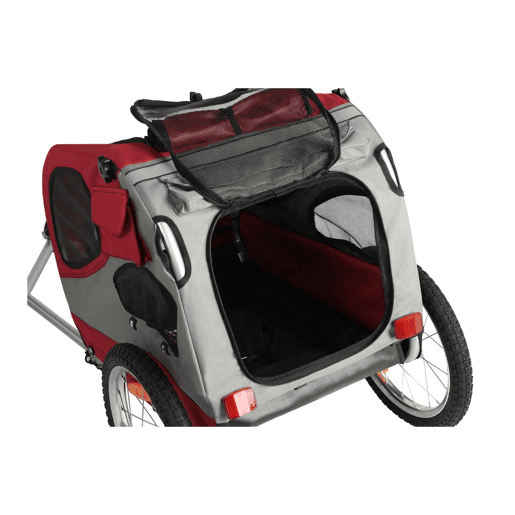 Sepnine 10801 Reboque para Pets u2013 Dobrável, Respirável, 3 Bolsos - Vermelho Sepnine 10801 Reboque para Pets u2013 Dobrável, Respirável, 3 Bolsos - Vermelho