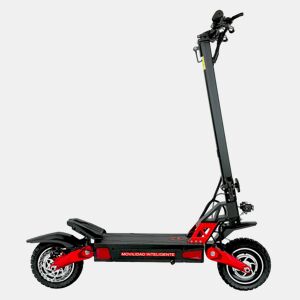 Trotinete Eléctrica EMANBA EM8 Bateria 52V21AH Pneus10'' Travões Hidráulicos NUTT - Vermelho Preto