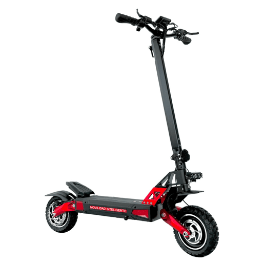 Trotinete Eléctrica EMANBA EM8 Bateria 52V21AH Pneus10'' Travões Hidráulicos NUTT - Vermelho Preto