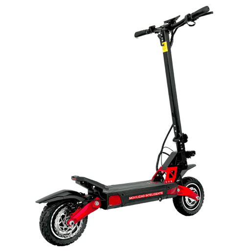 Trotinete Eléctrica EMANBA EM8 Bateria 52V21AH Pneus10'' Travões Hidráulicos NUTT - Vermelho Preto
