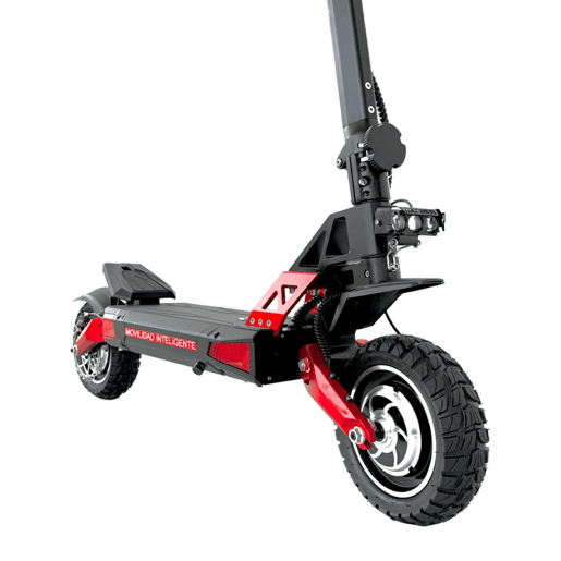 Trotinete Eléctrica EMANBA EM8 Bateria 52V21AH Pneus10'' Travões Hidráulicos NUTT - Vermelho Preto