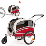 Carrinho Pet Trailer Sepnine 20303B Dobrável 30KG, Rodas 40cm - Vermelho