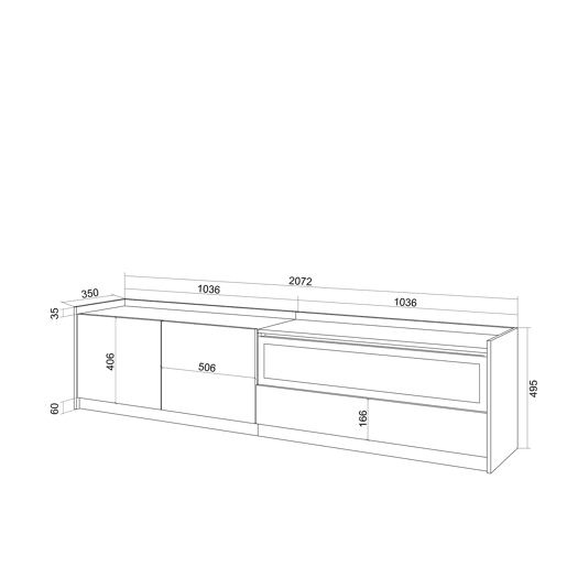 Móvel de TV, Muito espaço de arrumação, 207x37x50cm, Para televisores até 80, Lareira eléctrica, Led, Estilo moderno, Carvalho e preto Móvel de TV, Muito espaço de arrumação, 207x37x50cm, Para televisores até 80, Lareira eléctrica, Led, Estilo moderno, Carvalho e preto