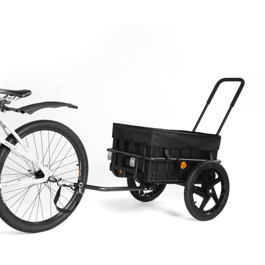 Sepnine 20316N Trailer 50KG, Alça Removível, Capa, Rodas 40cm - Preto