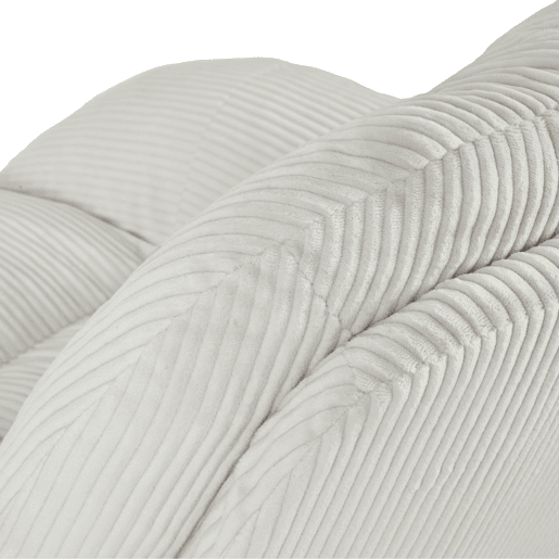 MEUBLES COSY Poltrona de Relax Giratória de Escritório Cadeira de Sala Ergonómica Ajustável em Altura Reclinável com Almofada Espessa de Veludo Bege